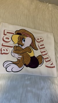 Image 4 of Lola Bunny Bling T-Shirt 