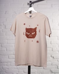 Strange Smile - Handprinted - acid washed - homokszín