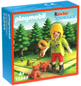 Image of Playmobil - Kinder Schokolade - Die Abenteuerin Figur