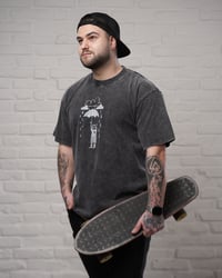 Image 3 of Rain lover - Handprinted - acid washed