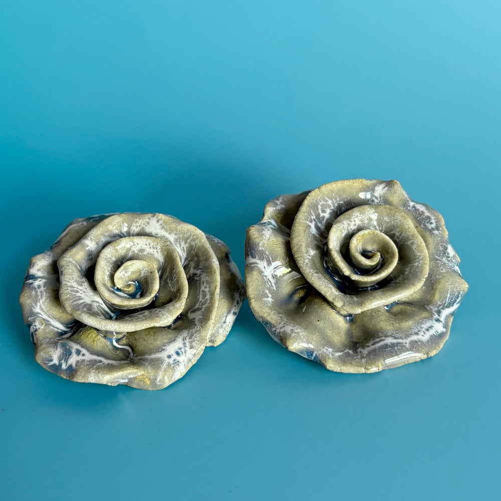 Image of Aqua Giftboxed Rose 