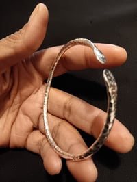 Image 4 of SINGLE STERLING SILVER BANGLE BRACELET