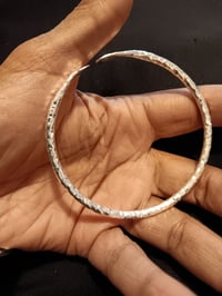 Image 6 of SINGLE STERLING SILVER BANGLE BRACELET