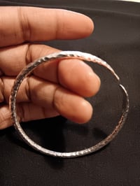 Image 7 of SINGLE STERLING SILVER BANGLE BRACELET
