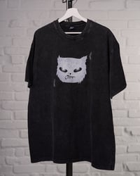 Image 2 of Strange Smile - Minimal version - Handprinted - acid washed