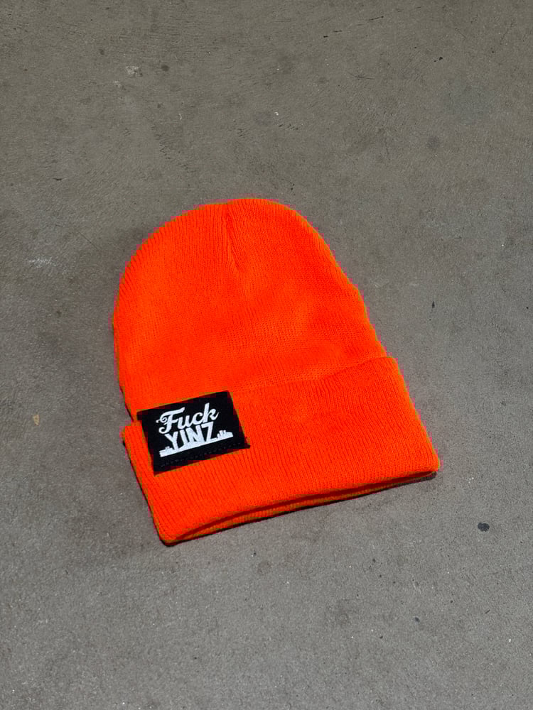 Image of Safety Orange Beanie