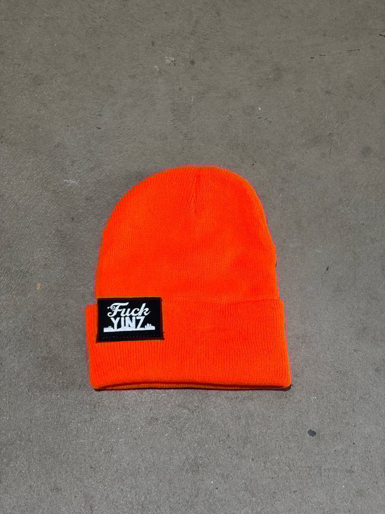 Image of Safety Orange Beanie
