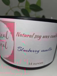 Image 1 of Blueberry vanilla candle