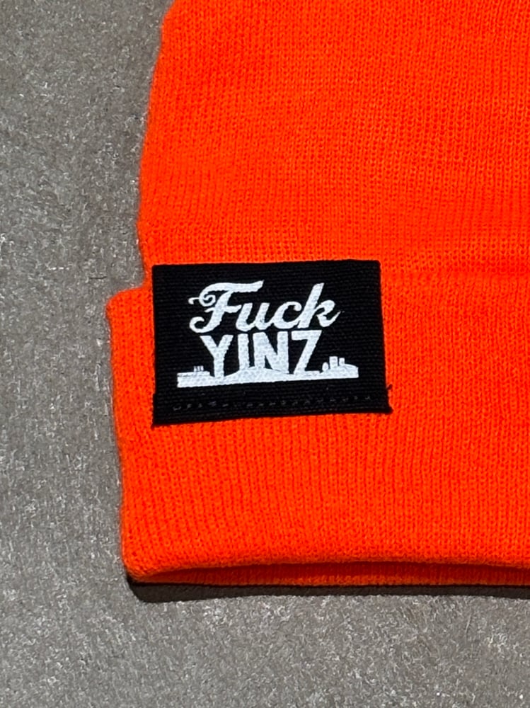 Image of Safety Orange Beanie
