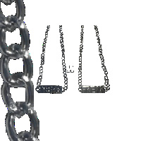 Image 1 of deadstock FREAK chain