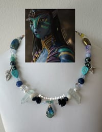 Image 1 of Neytiri Master of Flight Beaded Choker 