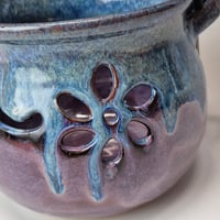 Image 6 of Yarn Bowl for your Wool: Huckleberry (Purple) with colored rim 01202601