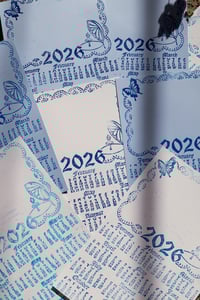 Image 4 of 2026 LINOCUT CALENDAR