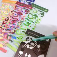 Image 3 of Monochrome Filler Stickers