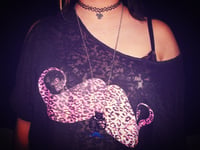 Image 4 of mustache face necklace