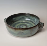 Image 2 of 8" Baking Dish with handles, Lichen (Green) 012026