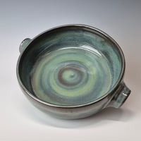 Image 3 of 8" Baking Dish with handles, Lichen (Green) 012026