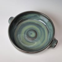 Image 4 of 8" Baking Dish with handles, Lichen (Green) 012026