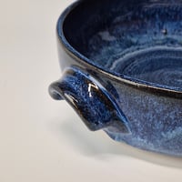 Image 5 of 8" Baking Dish with handles, Bluebird Skies (Cobolt) 012026