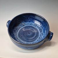 Image 3 of 8" Baking Dish with handles, Bluebird Skies (Cobolt) 012026