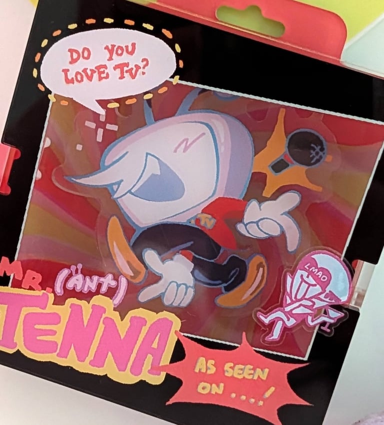 Deltarune Clear Stickers! Image 3