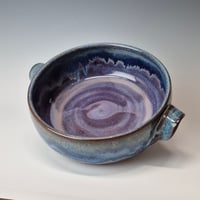 Image 3 of 8" Baking Dish with handles, Huckleberry with rim color (Purple) 012026