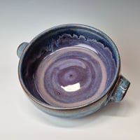 Image 4 of 8" Baking Dish with handles, Huckleberry with rim color (Purple) 012026