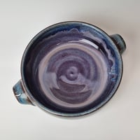 Image 6 of 8" Baking Dish with handles, Huckleberry with rim color (Purple) 012026