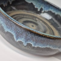 Image 7 of 8" Baking Dish with handles, Night Sky with rim color (Dark Blue) 012026