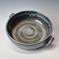 Image 3 of 8" Baking Dish with handles, Night Sky with rim color (Dark Blue) 012026