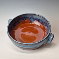 Image 4 of 8" Baking Dish with handles, Spicy Squash with rim color (Orange) 012026