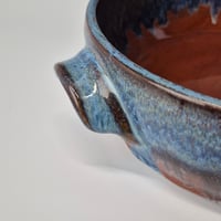 Image 6 of 8" Baking Dish with handles, Spicy Squash with rim color (Orange) 012026