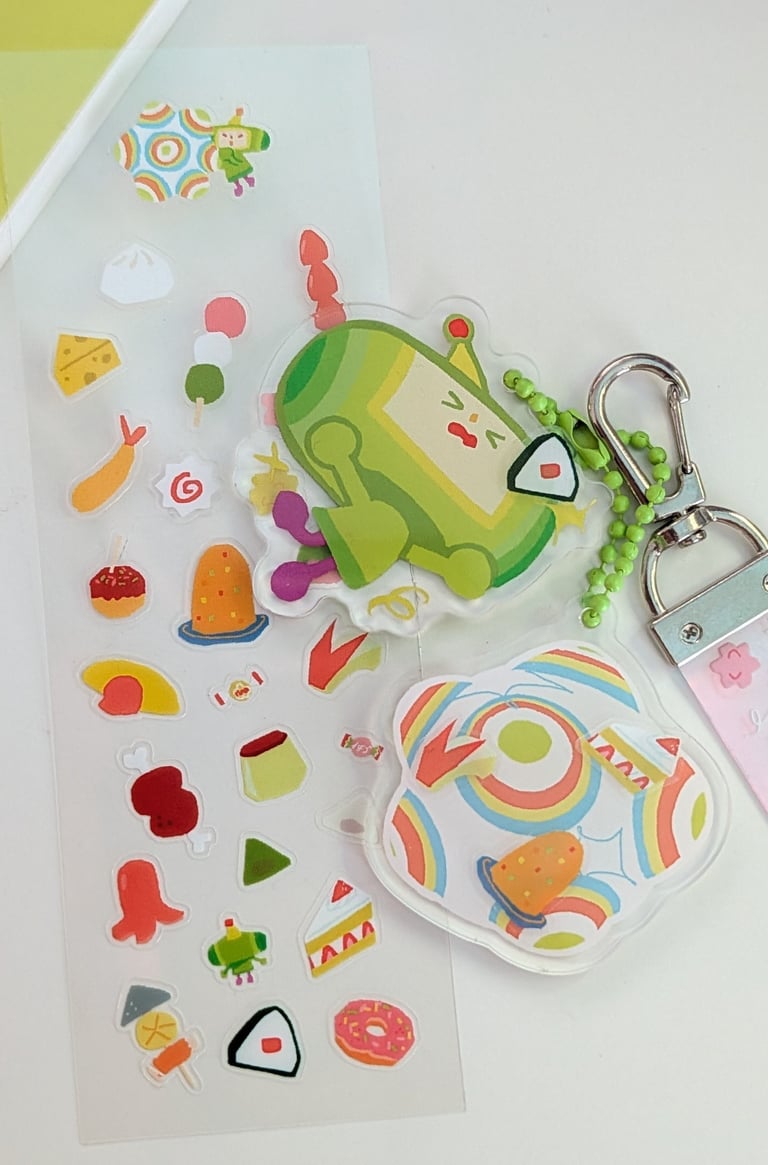 Katamari Clear Stickers! Image 2
