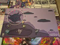 Image 3 of Halloween 2025 Bubble Gengar Cute Pokemon Playmat