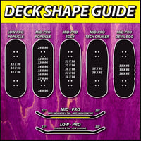 Image 4 of Chems x Relic Fingerboard Deck & Wheel Set (Devil Egg Shape)(CHOOSE DECK SIZE) 