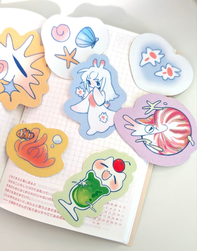Seafoam Stickers! Image 2