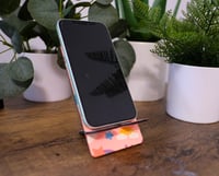 Image 4 of Handmade Cellphone Stand/Dock, pink, rainbow, iphone, samsung, android, gift