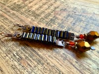 Image 3 of Alegria Alegria beaded earrings/ n7