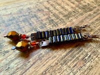 Image 1 of Alegria Alegria beaded earrings/ n7