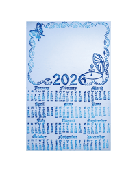 Image 1 of 2026 LINOCUT CALENDAR