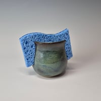 Image 1 of Kitchen Sponge Holder: Lichen (Green)