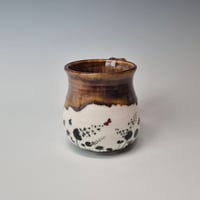 Image 3 of 12 oz. Butterfly Friends mug in porcelain 01202601