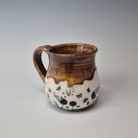 Image 1 of 12 oz. Butterfly Friends mug in porcelain 01202601