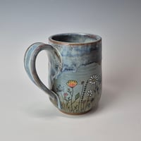 Image 4 of 14-16 oz. Meadow Walker mug, Tall, Brown stoneware 012026