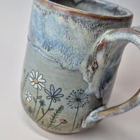 Image 5 of 14-16 oz. Meadow Walker mug, Tall, Brown stoneware 012026