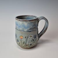 Image 3 of 14-16 oz. Meadow Walker mug, Tall, Brown stoneware 01202602
