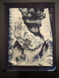 Pompeii Cyanotype