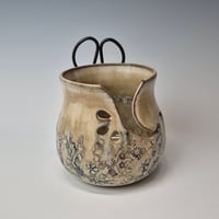 Image 5 of Yarn Bowl/Crafter's Catch-all with Bonsai Snips: Mountain Flower Honey 01202601