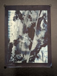 Above the Clouds Cyanotype