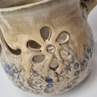 Image 5 of Yarn Bowl/Crafter's Catch-all with Bonsai Snips: Mountain Flower Honey 01202602